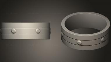 Jewelry rings Ring 129 3d model